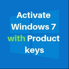 windows 7 keys